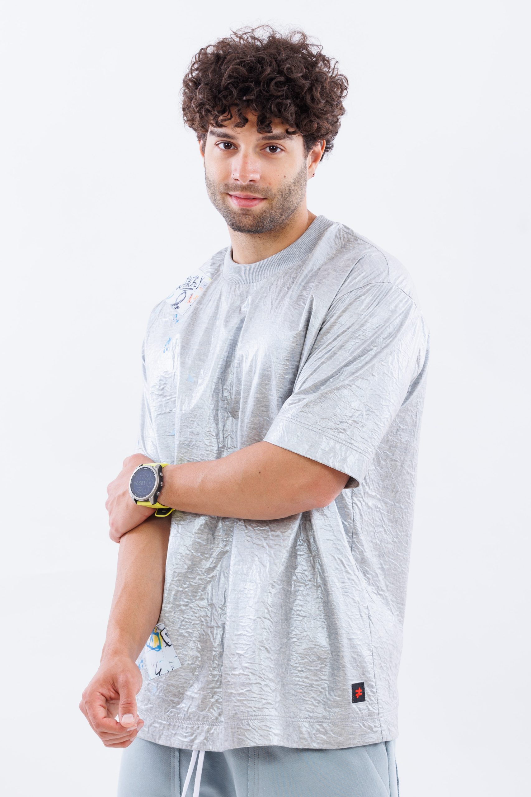 Tricou oversize Silver Splash Tricou oversize Silver Splash