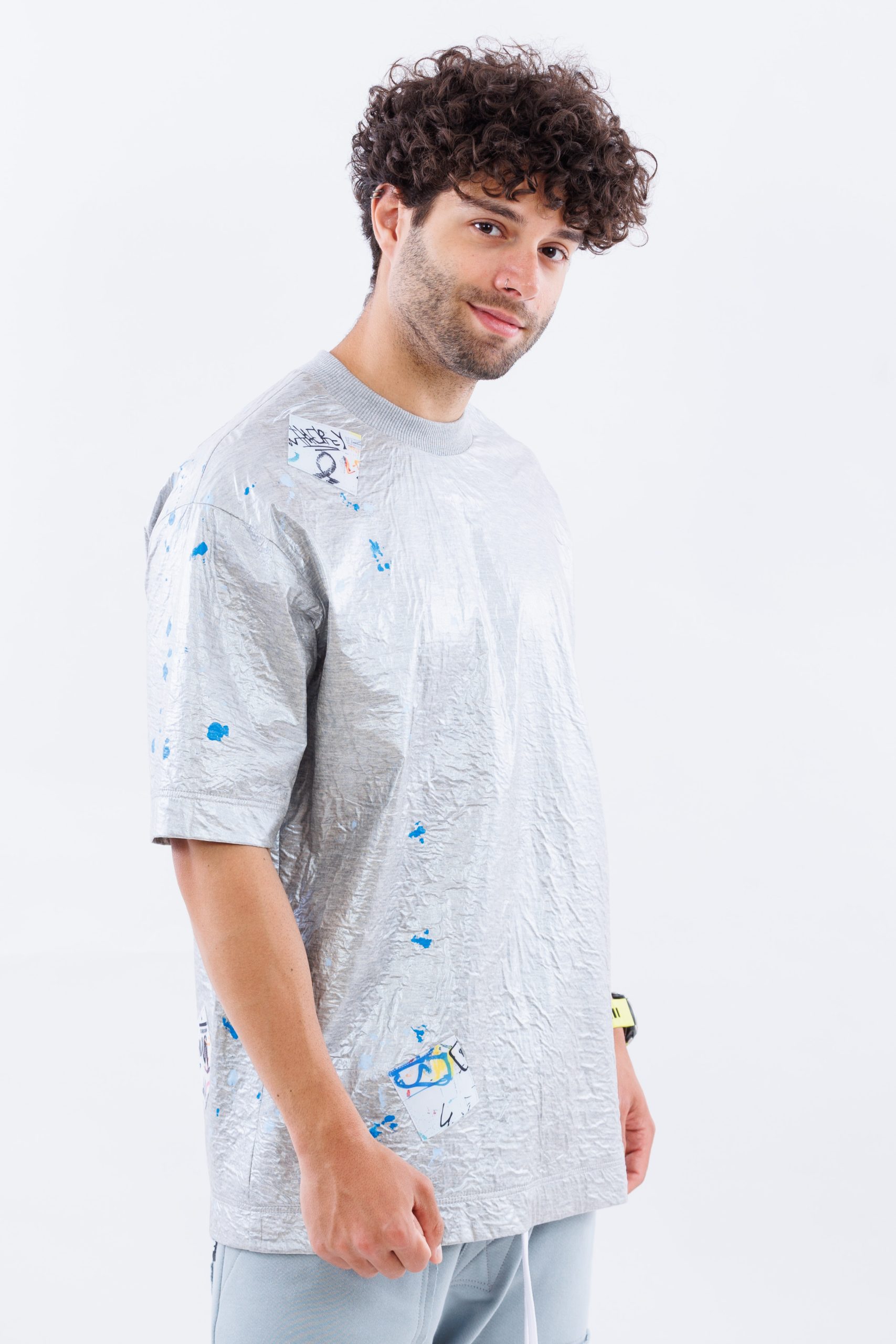 Tricou oversize Silver Splash Tricou oversize Silver Splash