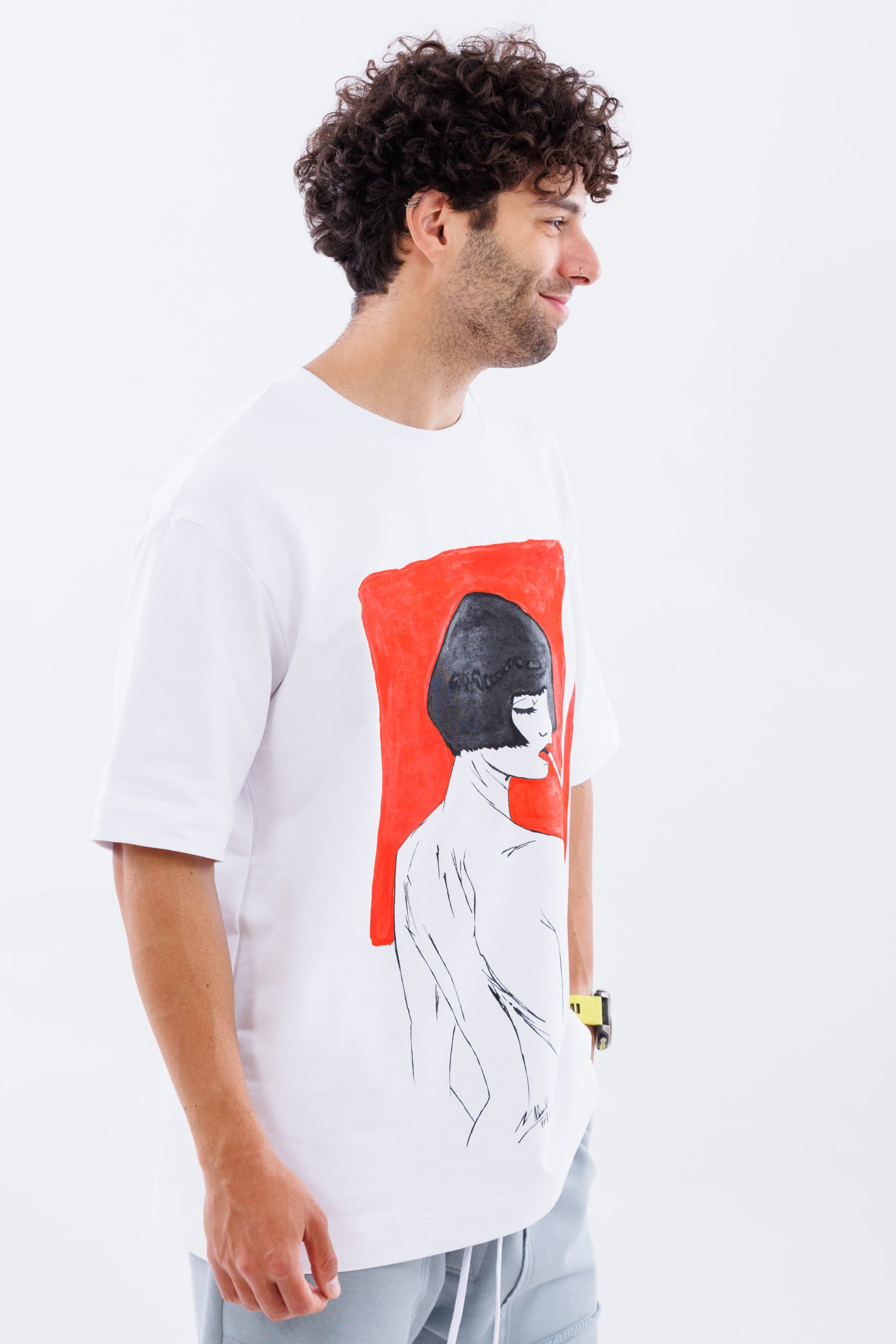 Tricou oversize Red Hepburn Tricou oversize Red Hepburn