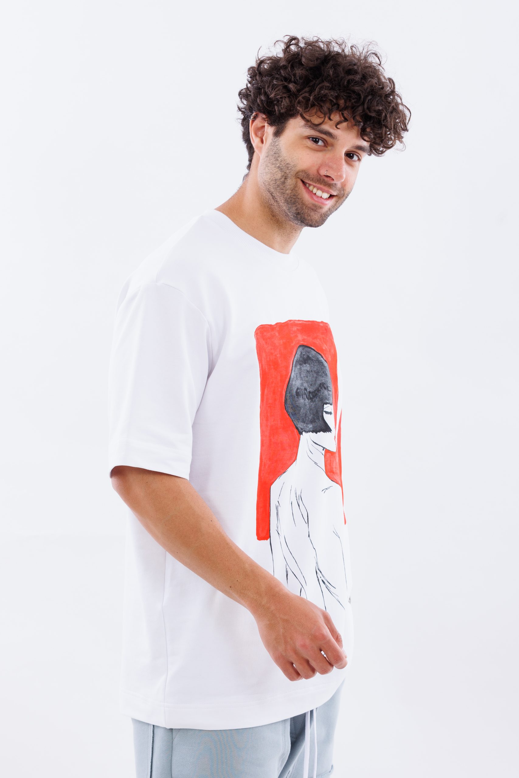 Tricou oversize Red Hepburn Tricou oversize Red Hepburn