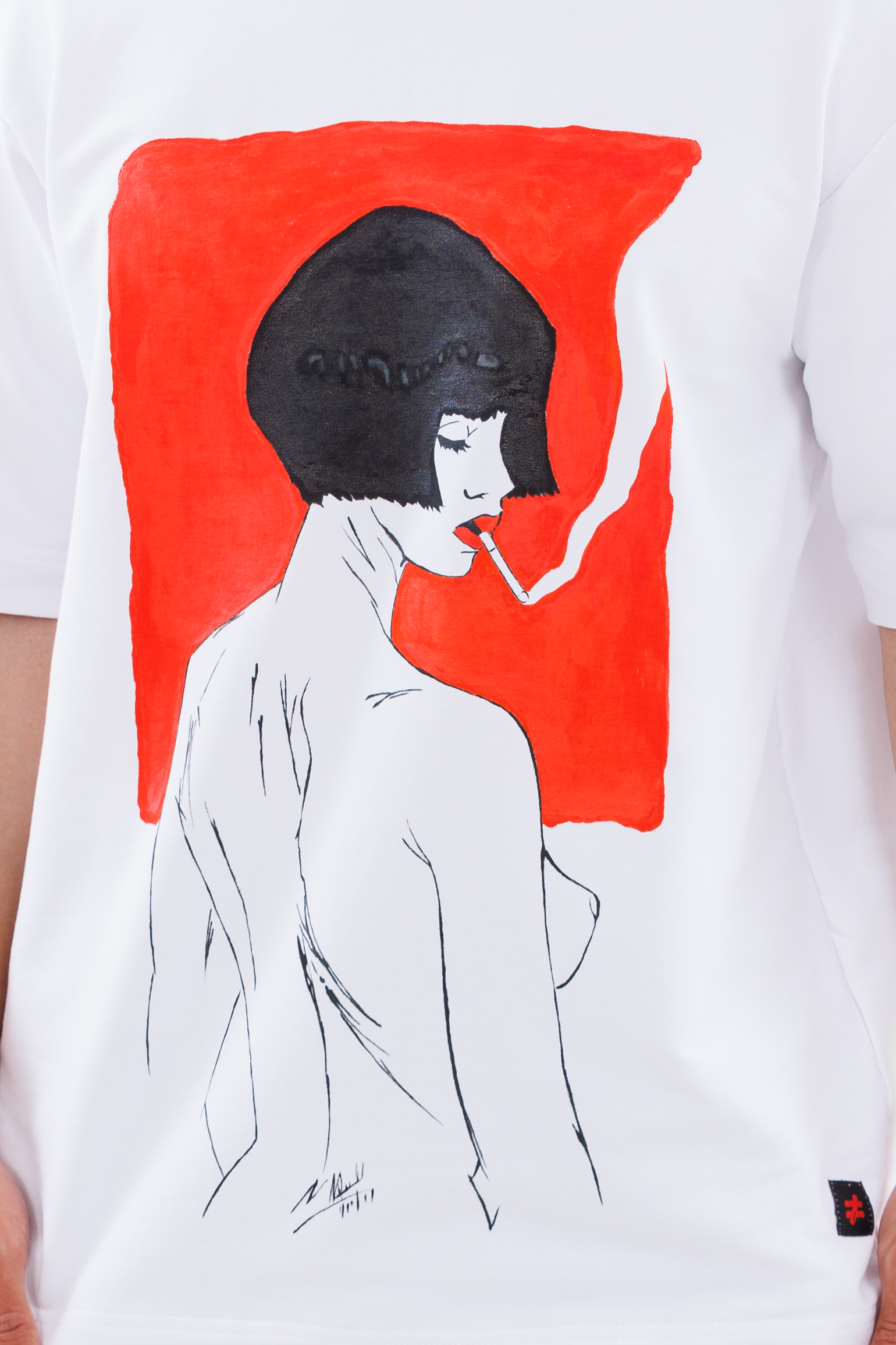 Tricou oversize Red Hepburn Tricou oversize Red Hepburn
