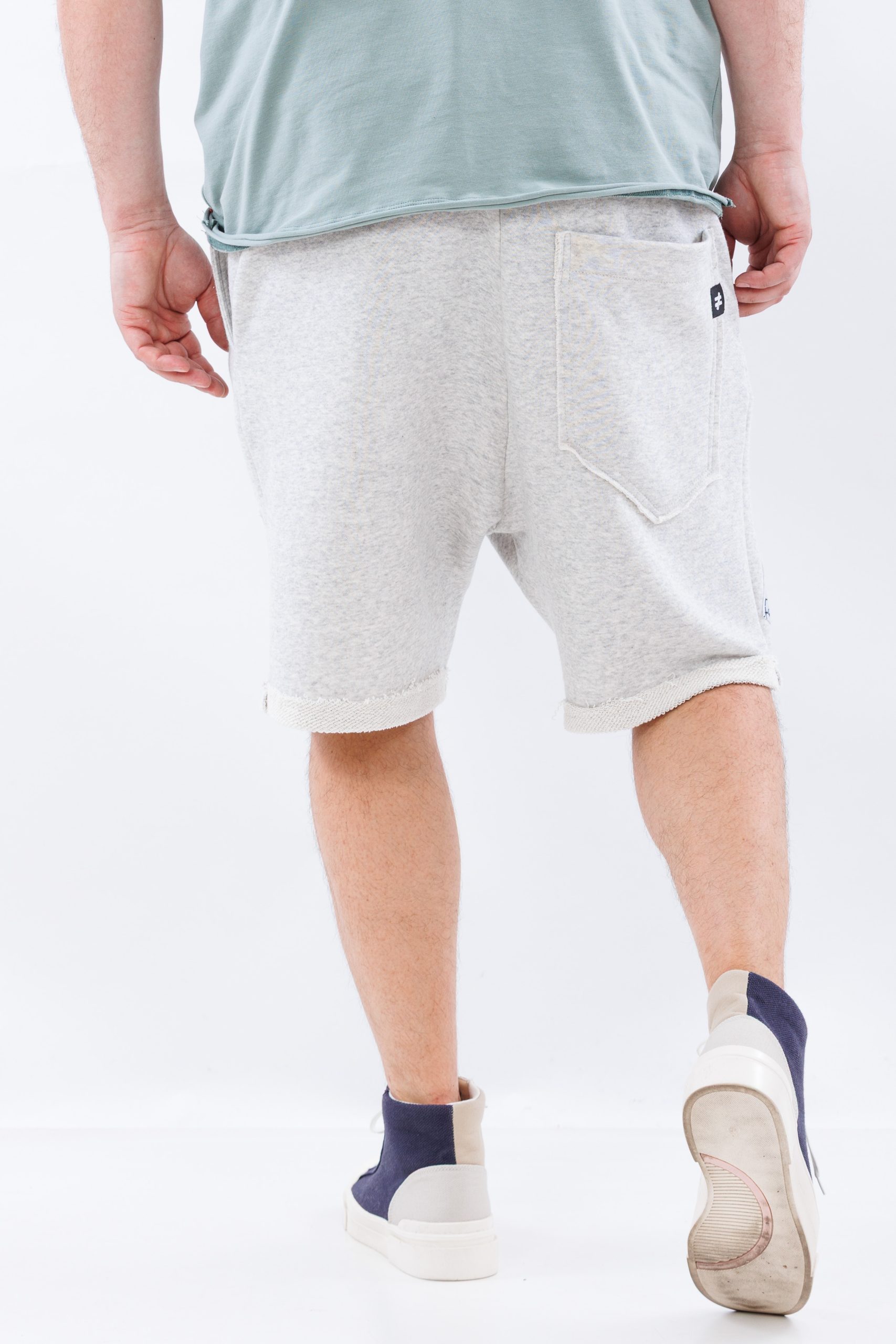 Pantaloni scurti Grey Spray Patch Pantaloni scurti Grey Spray Patch