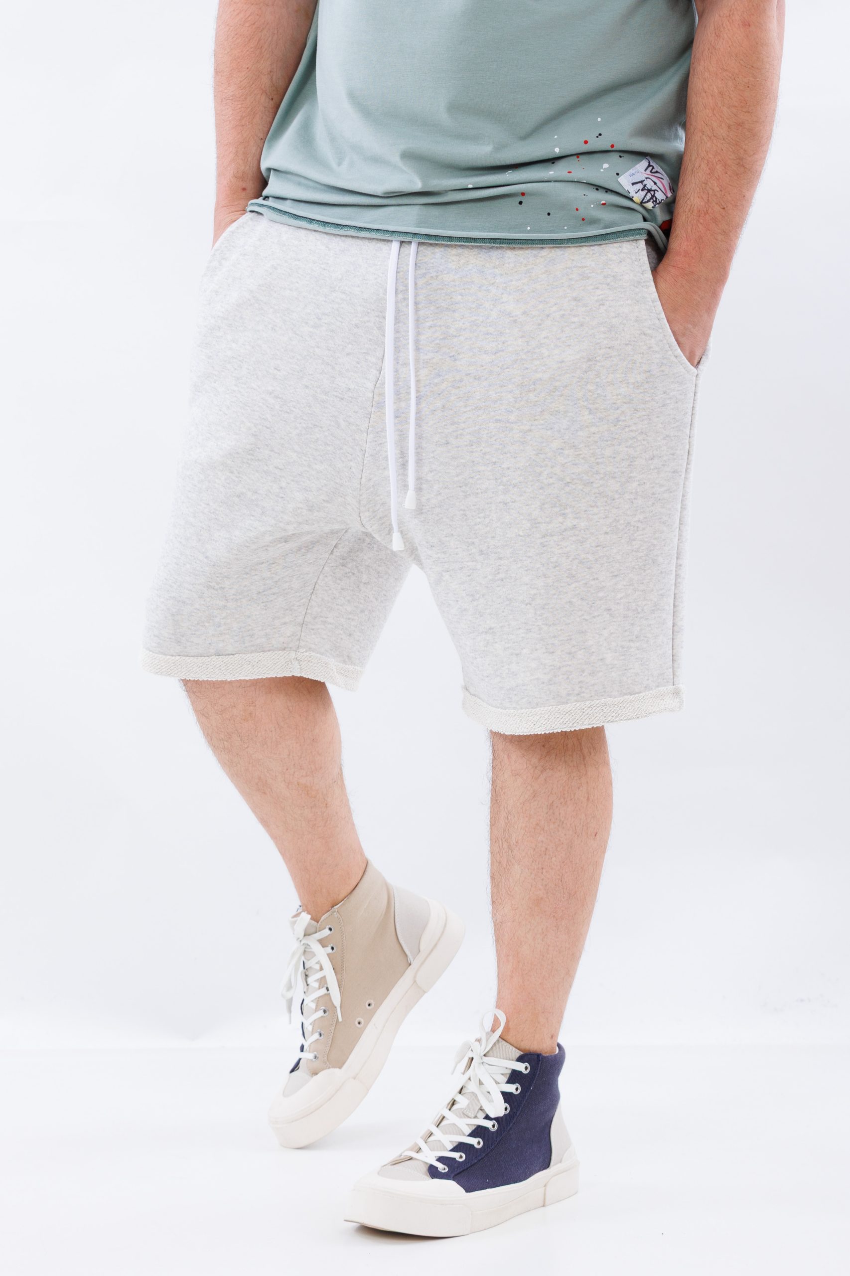 Pantaloni scurti Urban calm grey