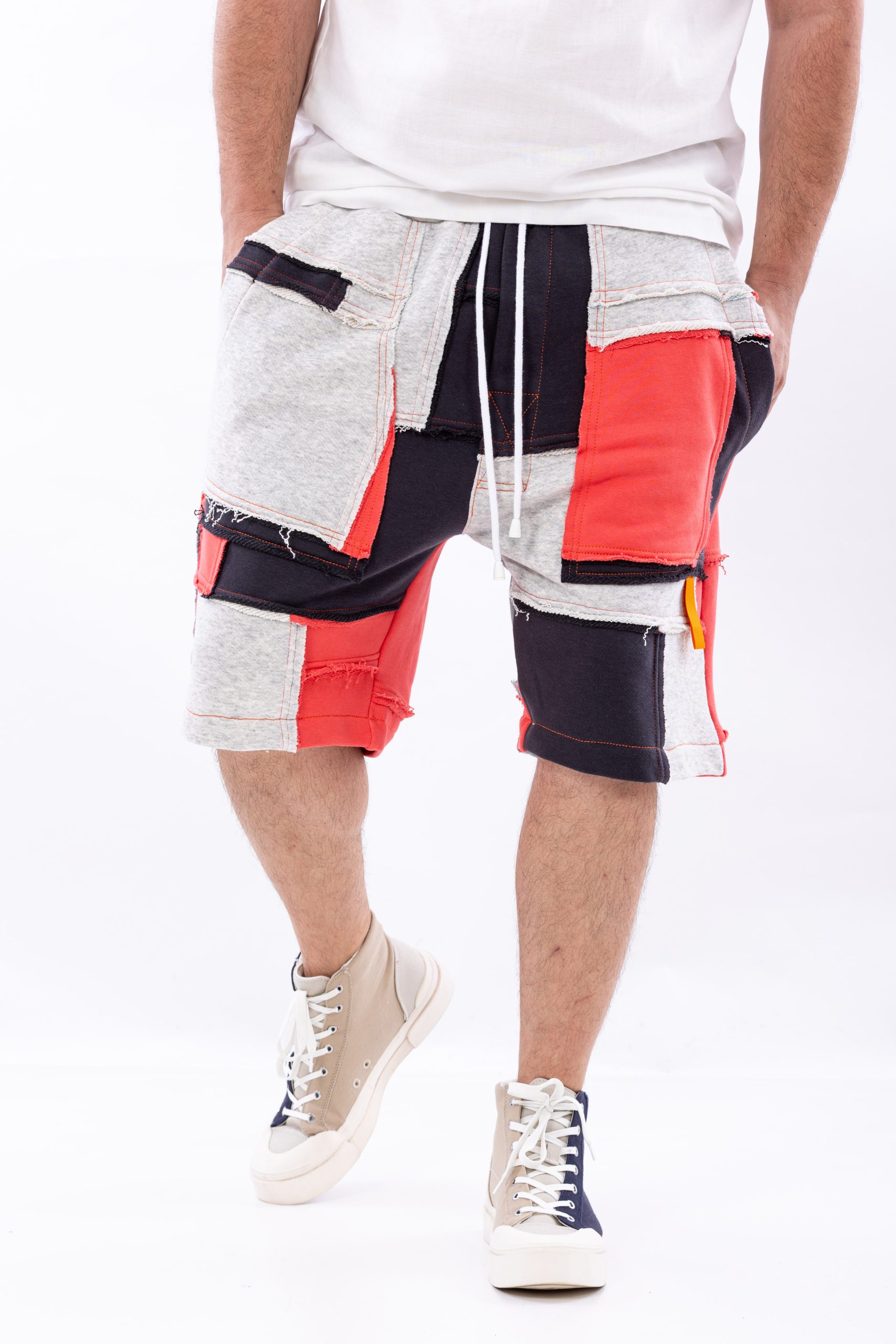 Pantaloni scurti bumbac canvas cut