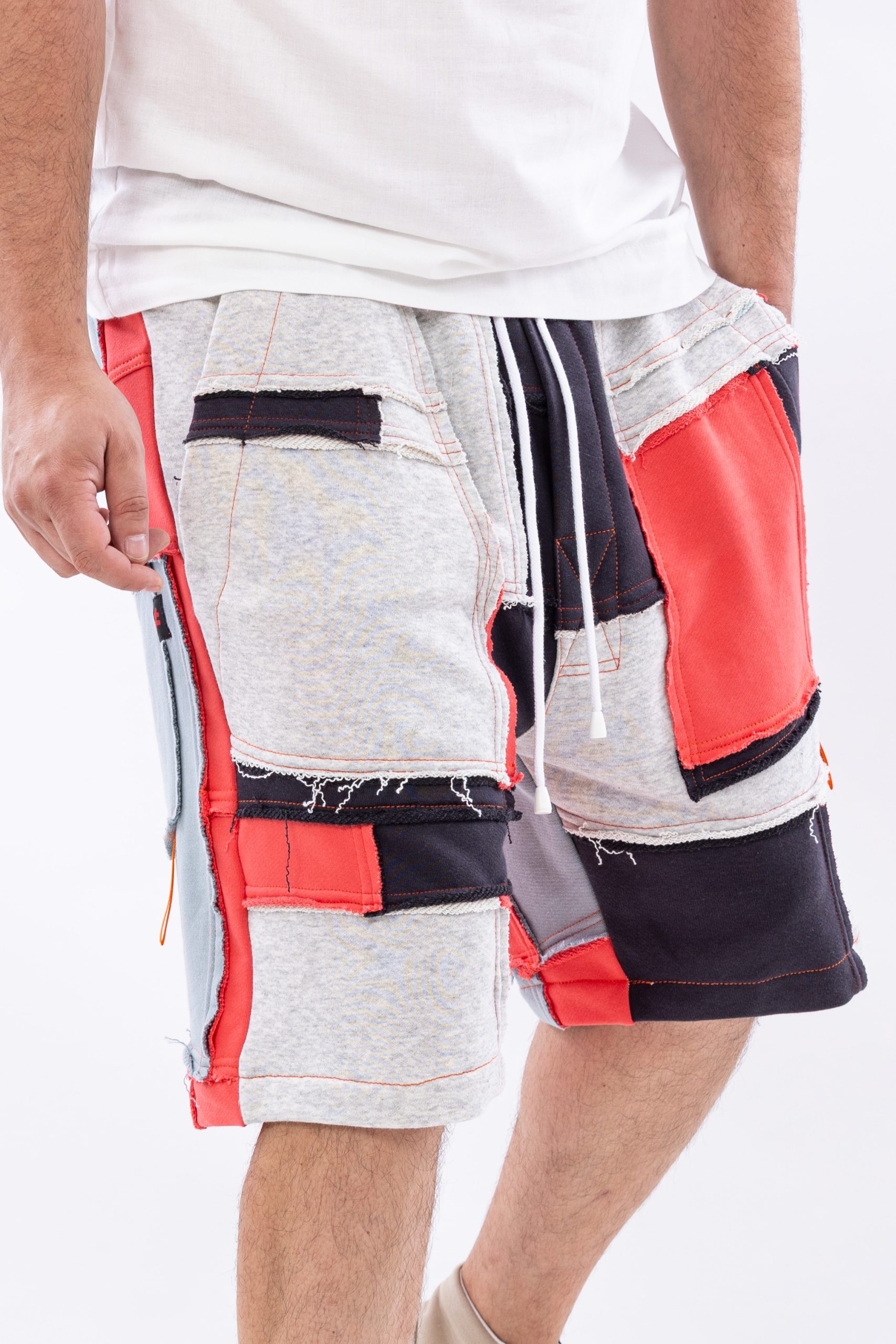 Pantaloni scurti bumbac canvas cut Pantaloni scurti bumbac canvas cut