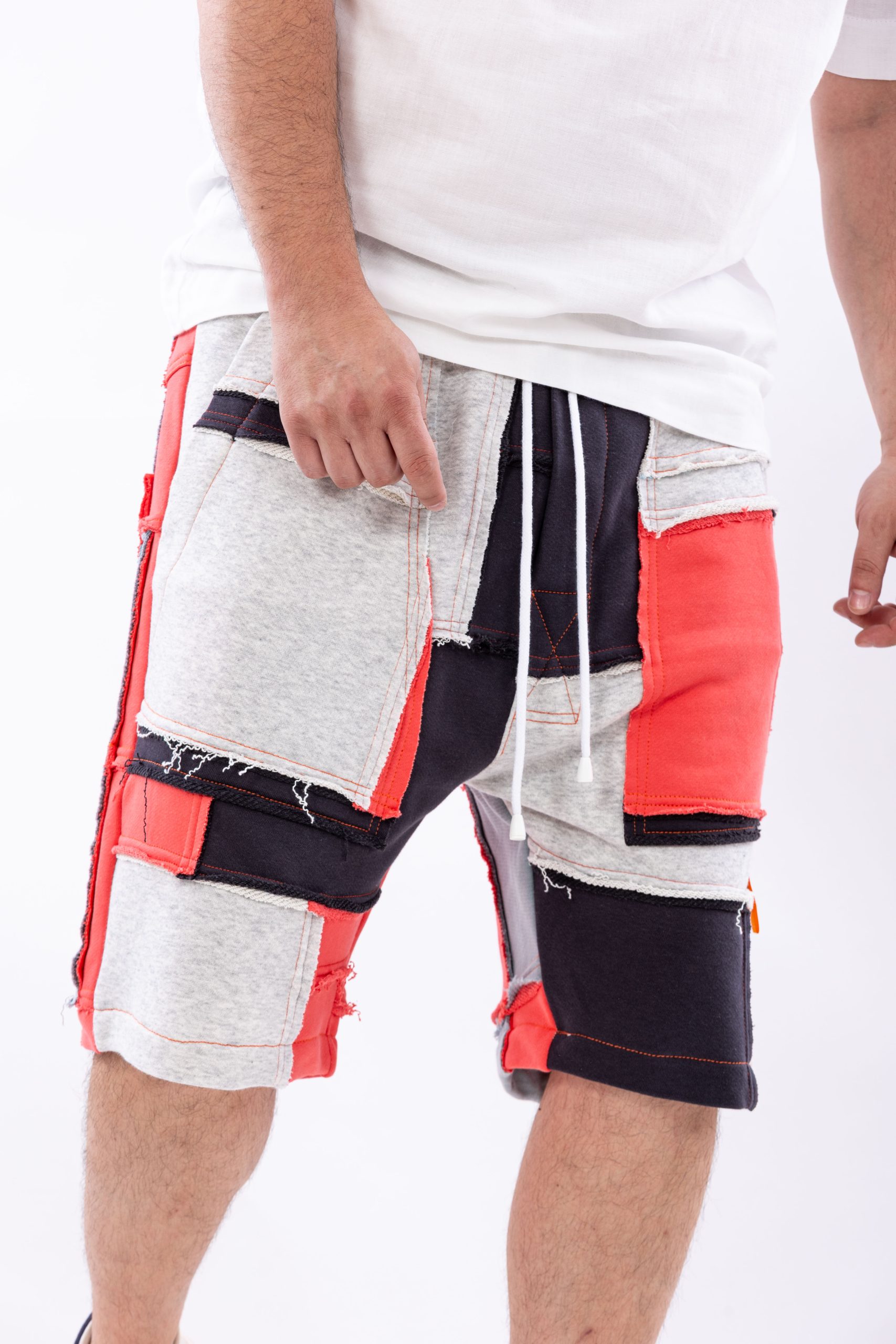 Pantaloni scurti bumbac canvas cut Pantaloni scurti bumbac canvas cut