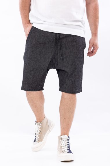 Blugi scurti denim rift