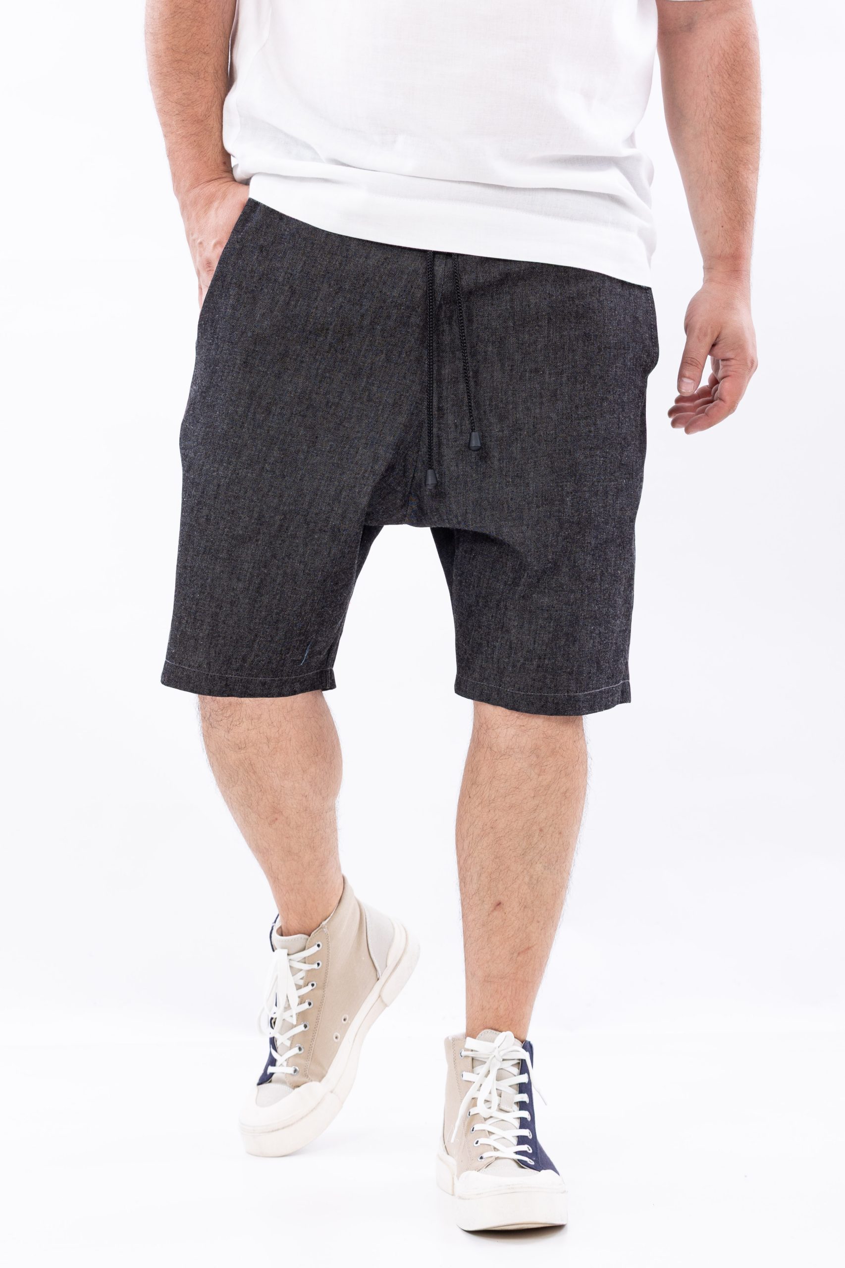 Pantaloni scurti lejeri grey line