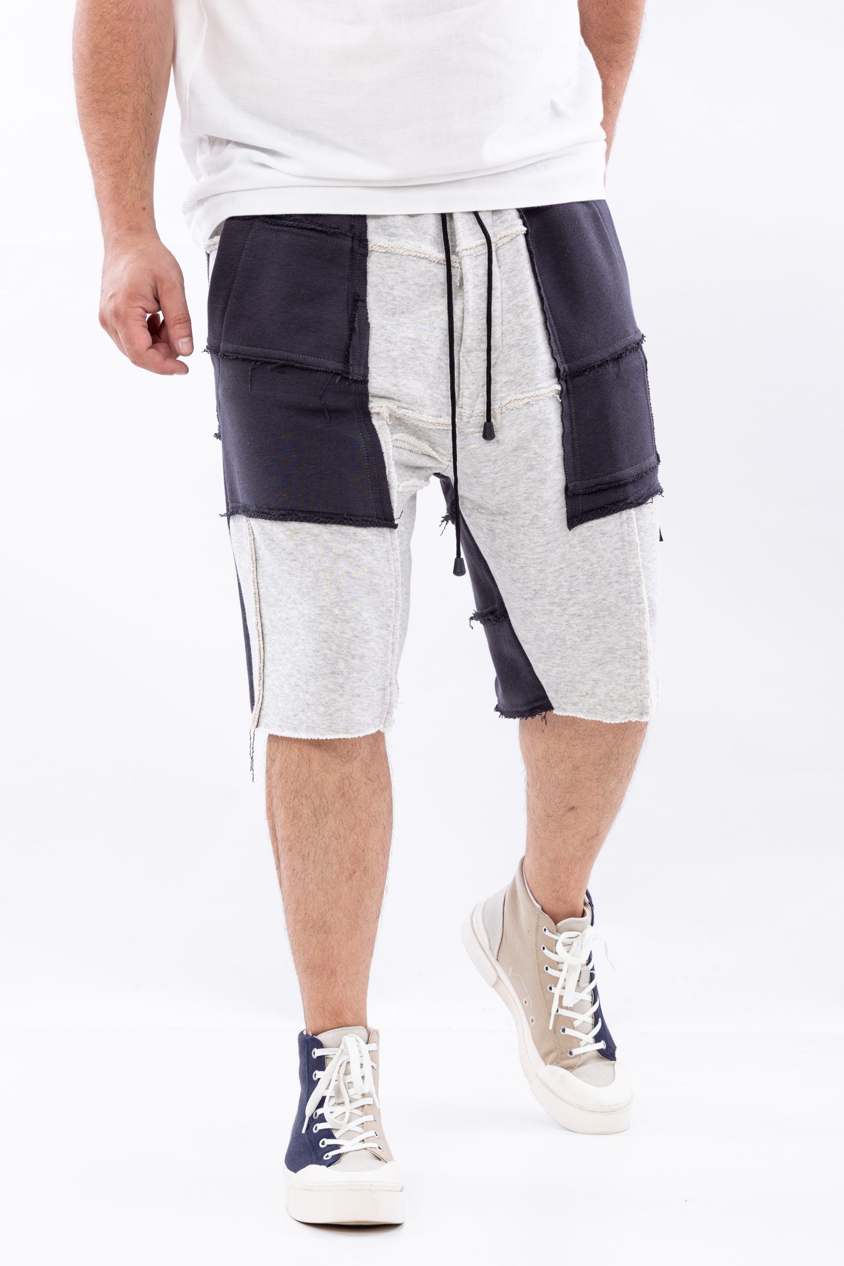 Pantaloni scurti din bumbac grey edge Pantaloni scurti din bumbac grey edge