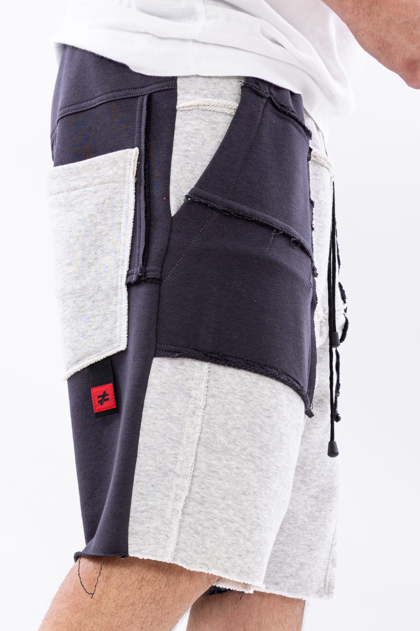 Pantaloni scurti din bumbac grey edge Pantaloni scurti din bumbac grey edge