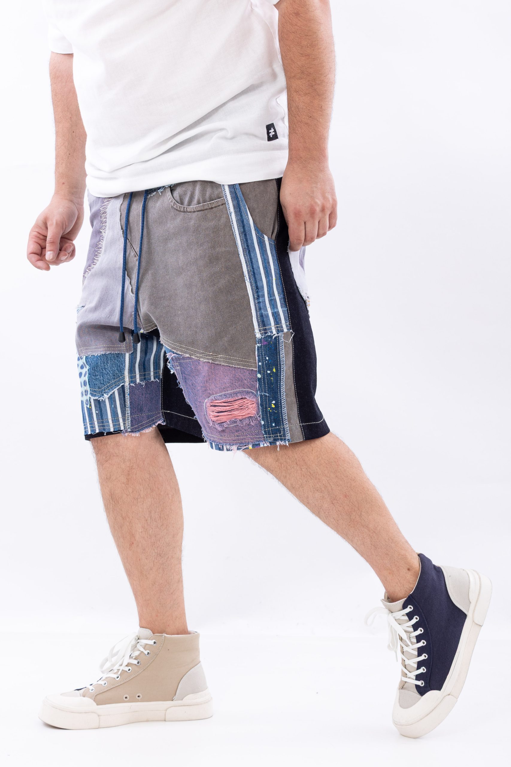 Blugi scurti denim fusion cut Blugi scurti denim fusion cut