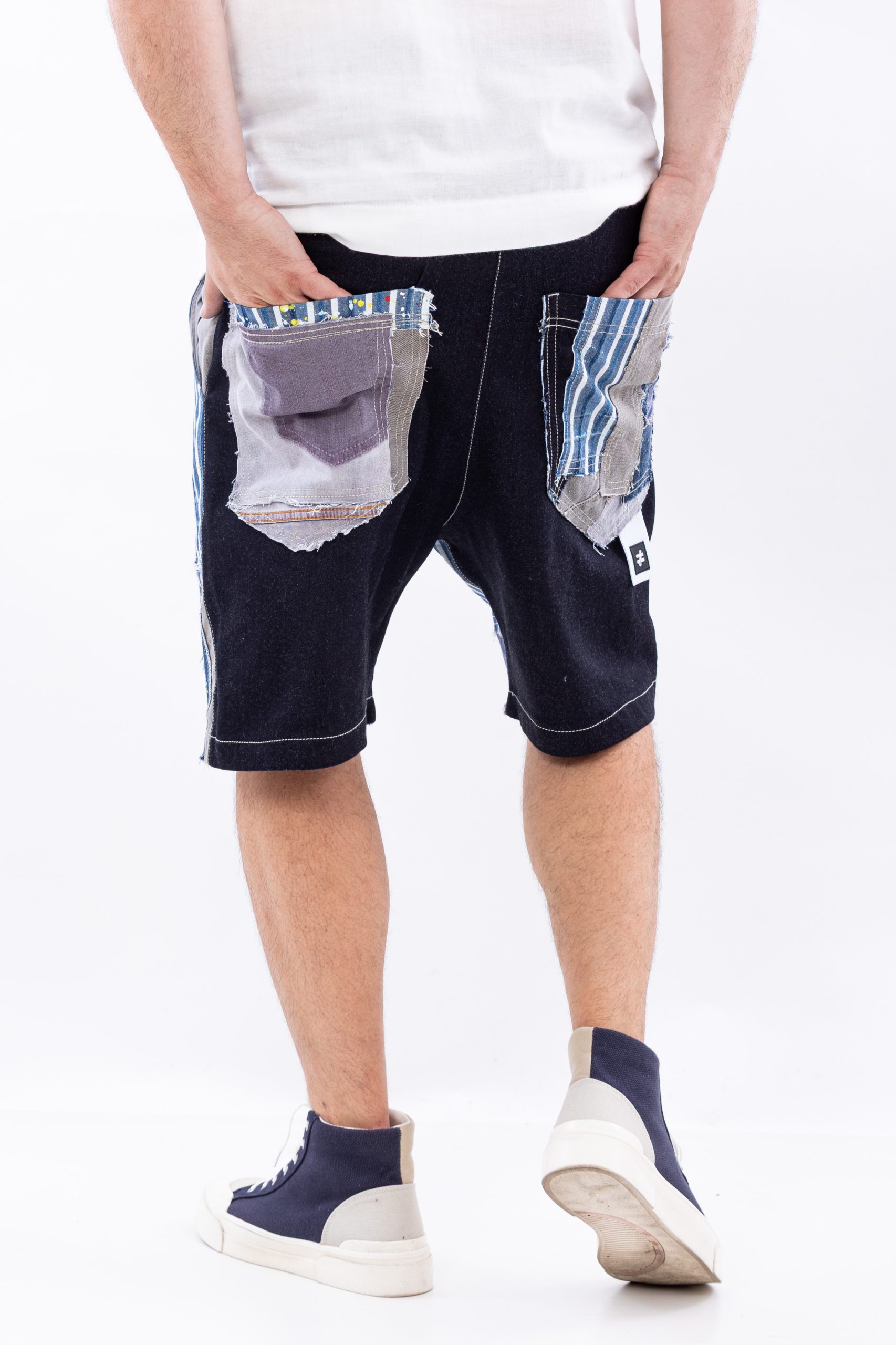 Blugi scurti denim fusion cut Blugi scurti denim fusion cut