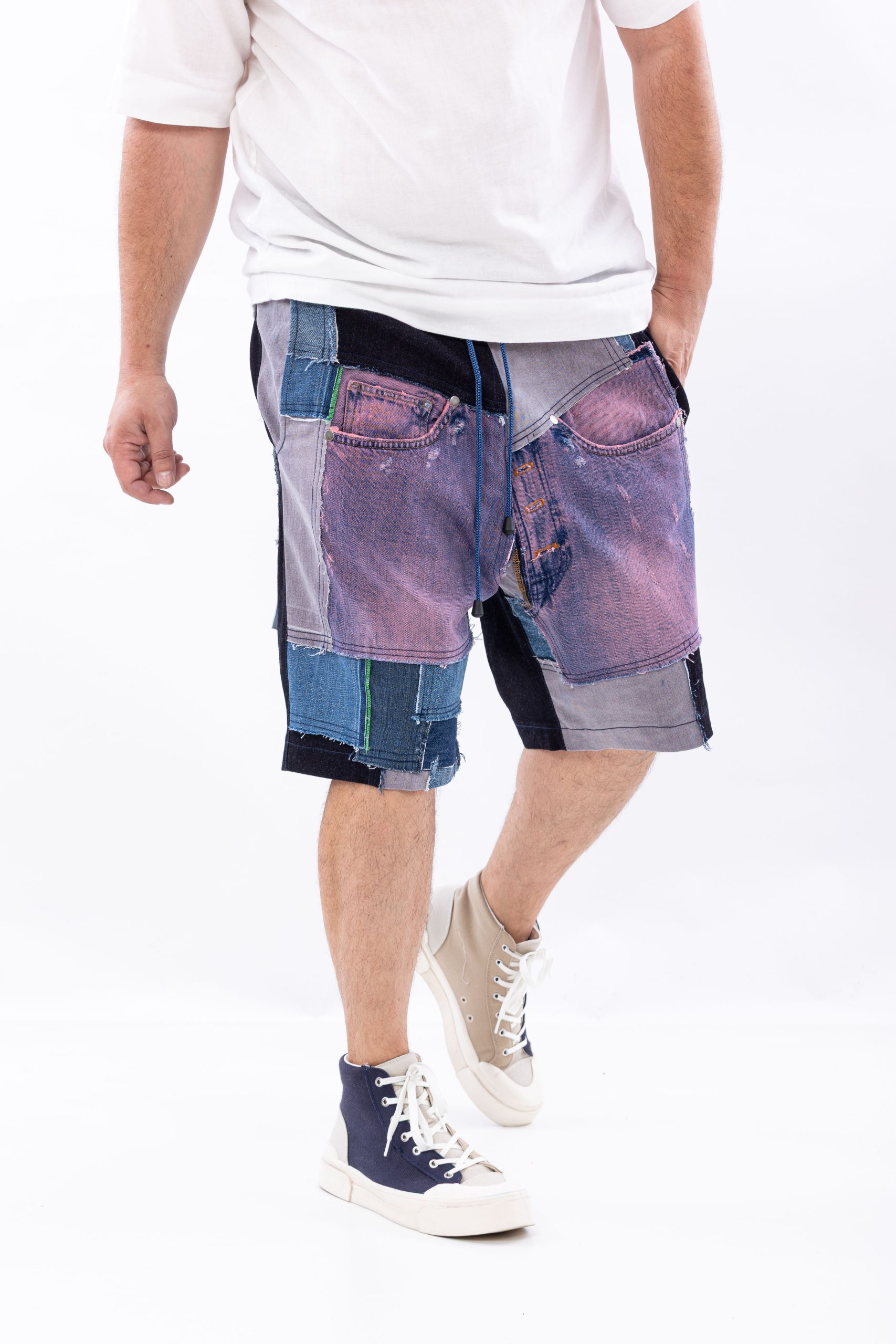 Blugi scurti purple vision Blugi scurti purple vision
