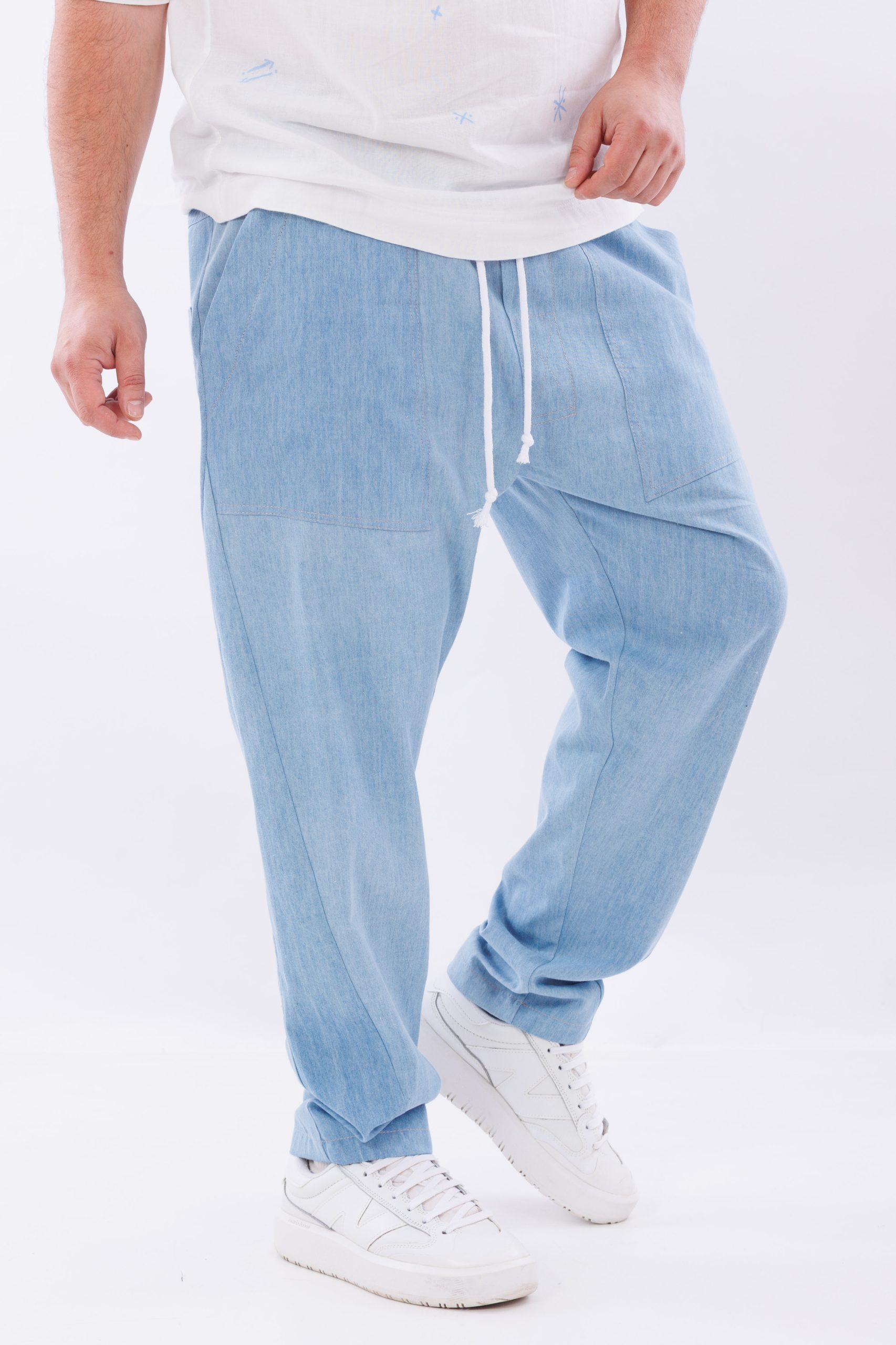 Pantaloni lungi blue soft denim Pantaloni lungi blue soft denim