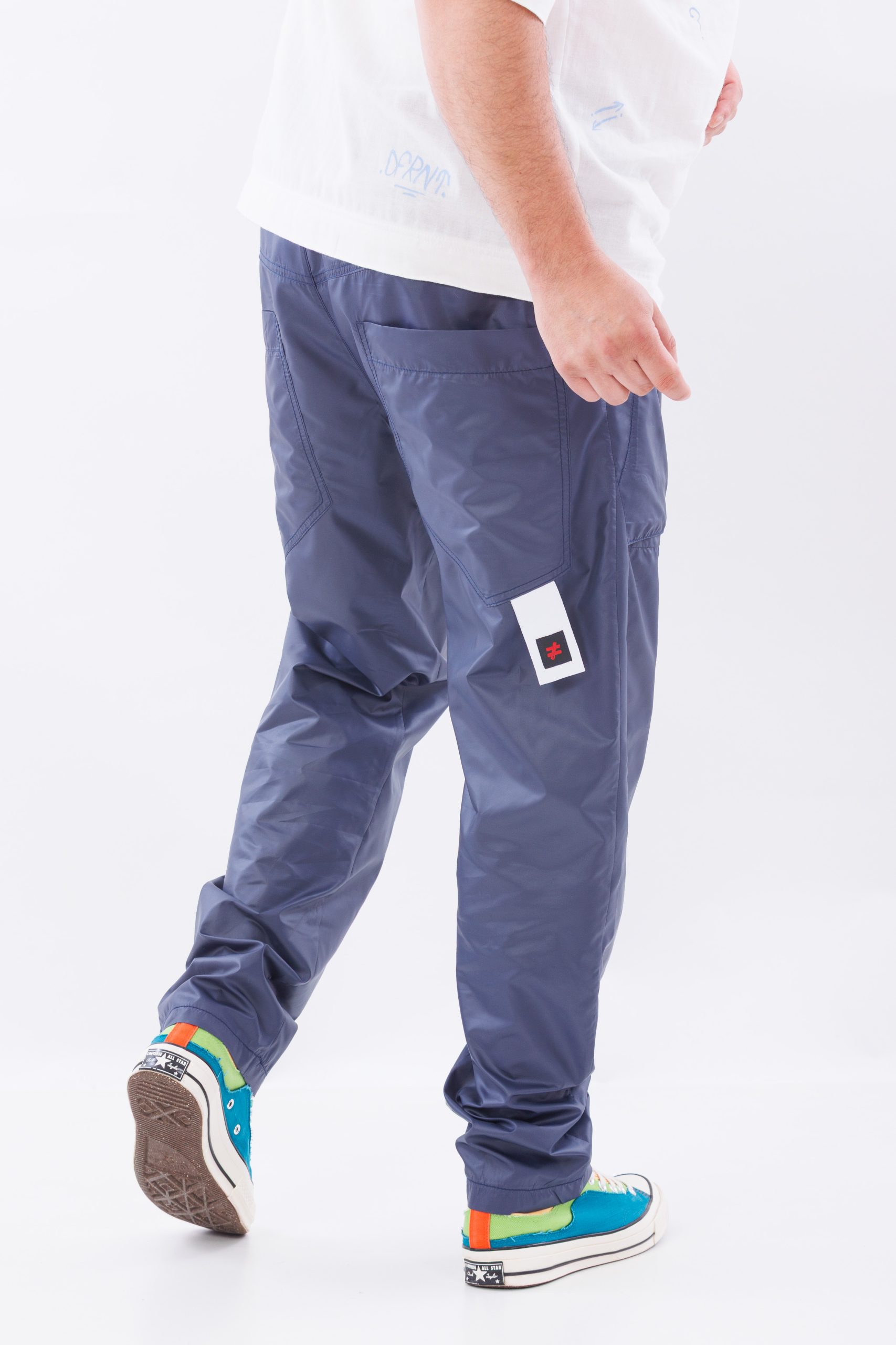 Pantalni lungi din fas cu buzunare dimensionate Pantalni lungi din fas cu buzunare dimensionate