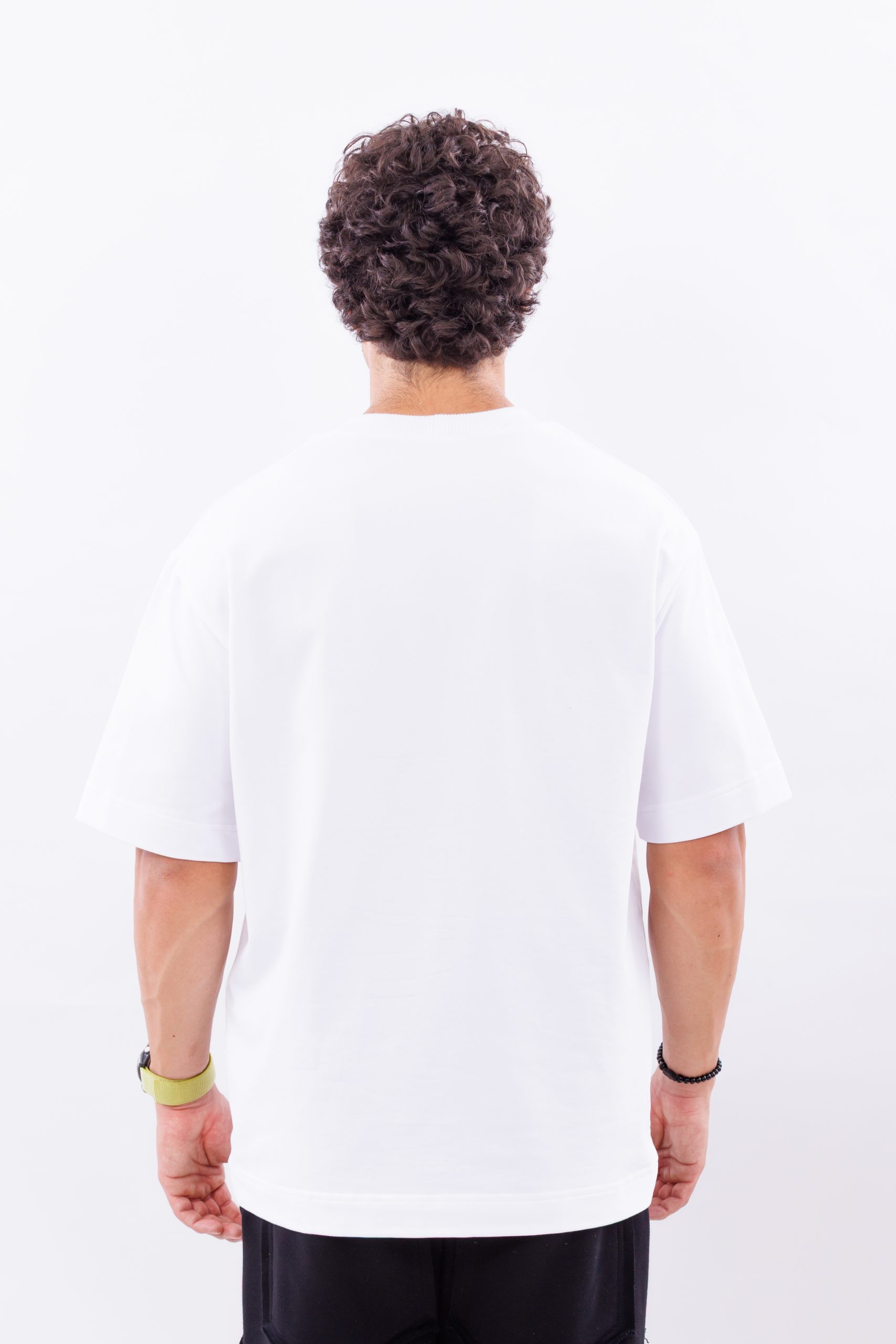Tricou alb oversize  DFRNT Emb Heart Tricou alb oversize  DFRNT Emb Heart