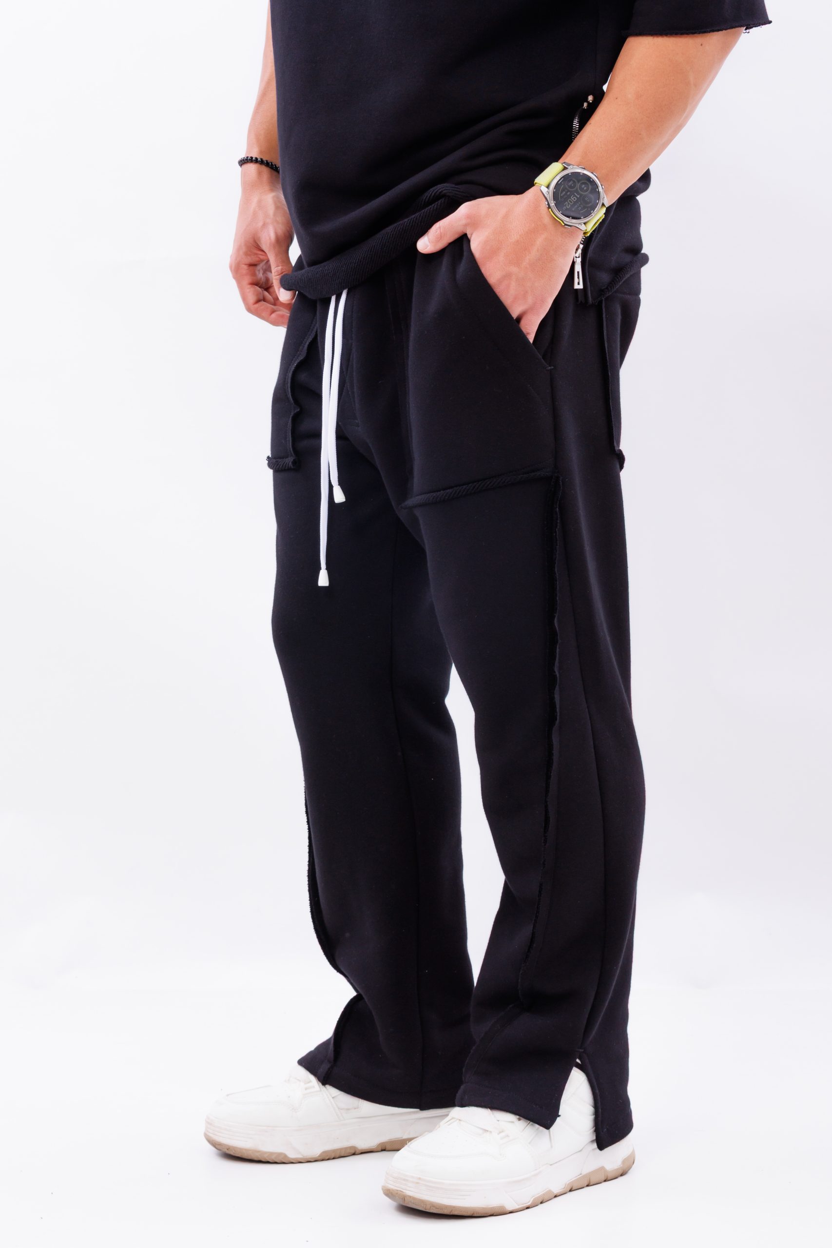 Pantaloni lungi negri soft move Pantaloni lungi negri soft move