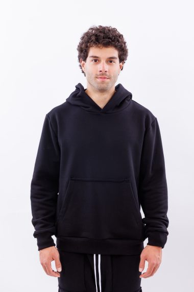 Tricou negru oversize DFRNT signature