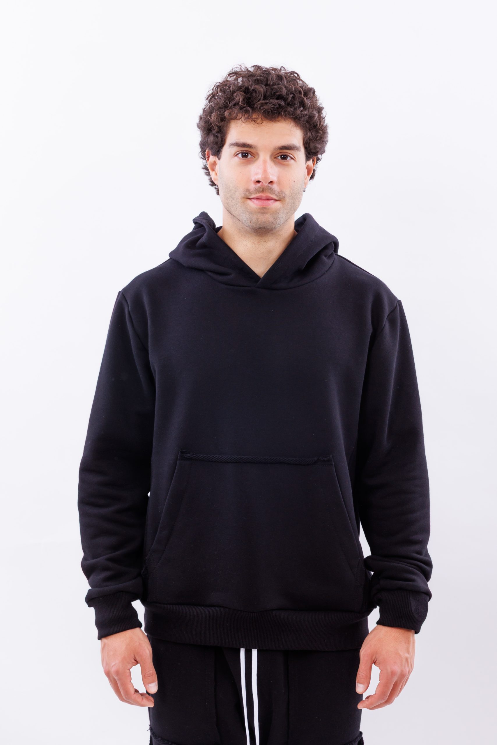 Hanorac oversize essential black hoodie Hanorac oversize essential black hoodie