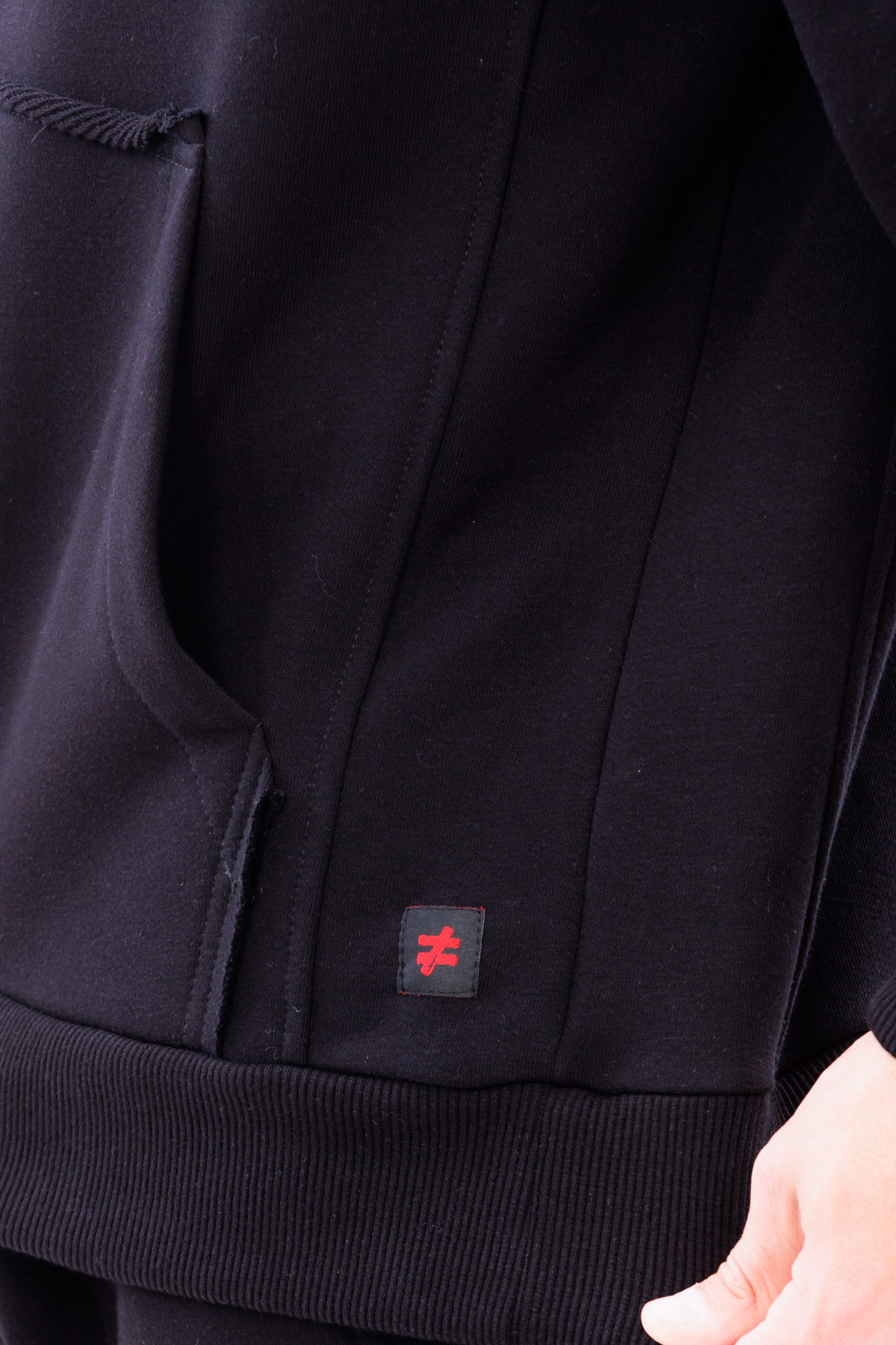 Hanorac oversize essential black hoodie Hanorac oversize essential black hoodie