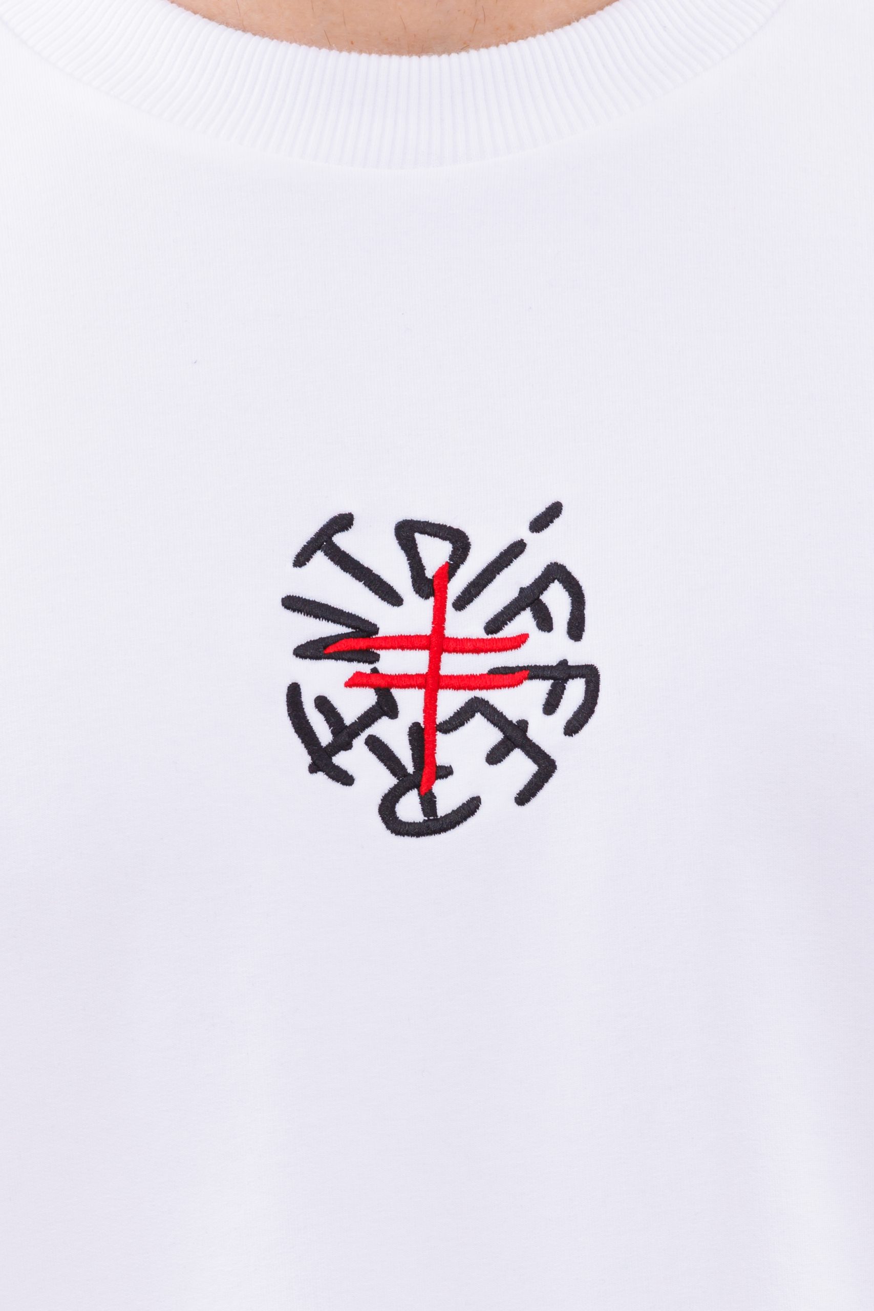 Tricou alb oversize Atelier Embroidered Tricou alb oversize Atelier Embroidered