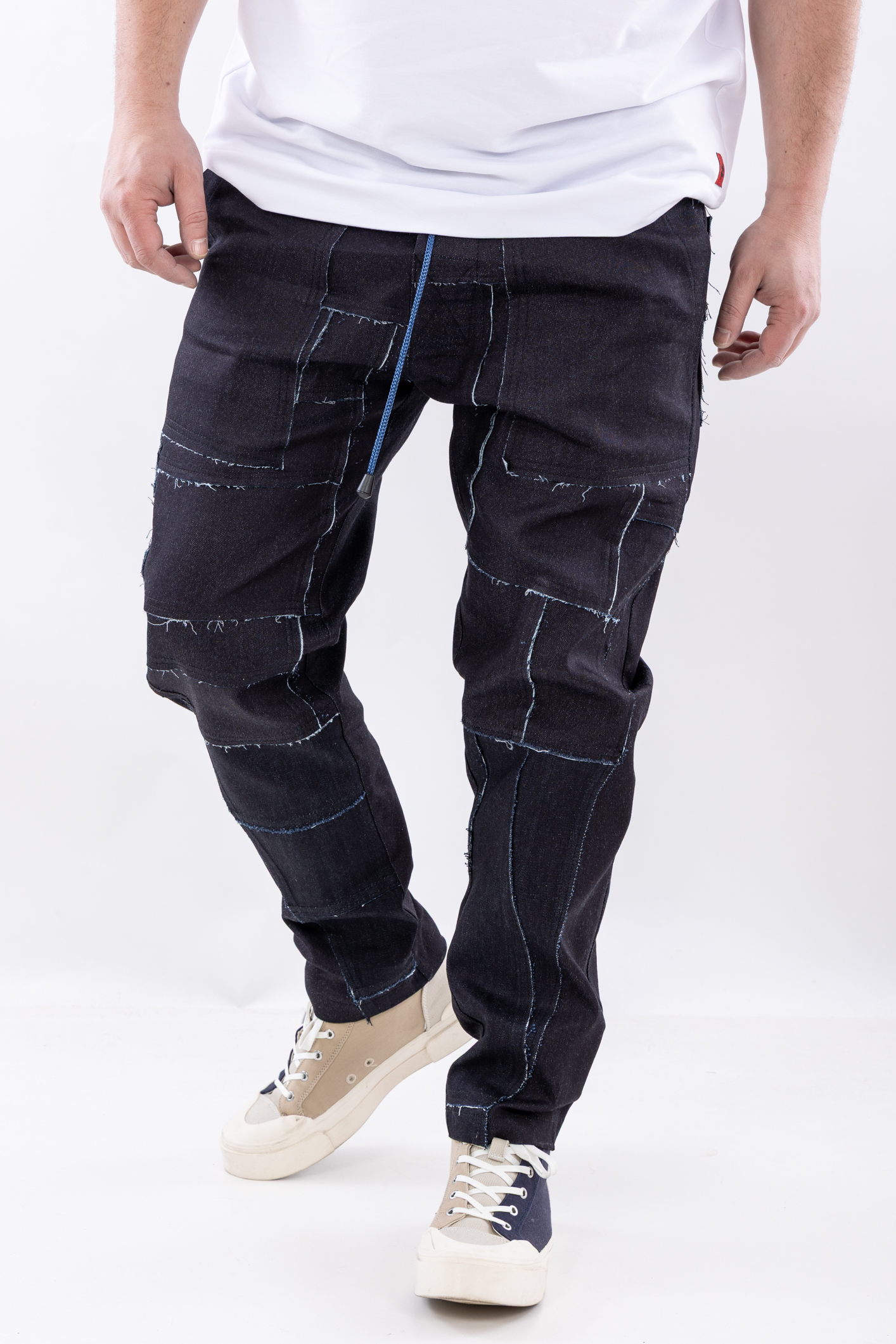 Pantaloni indigo Crafted Denim
